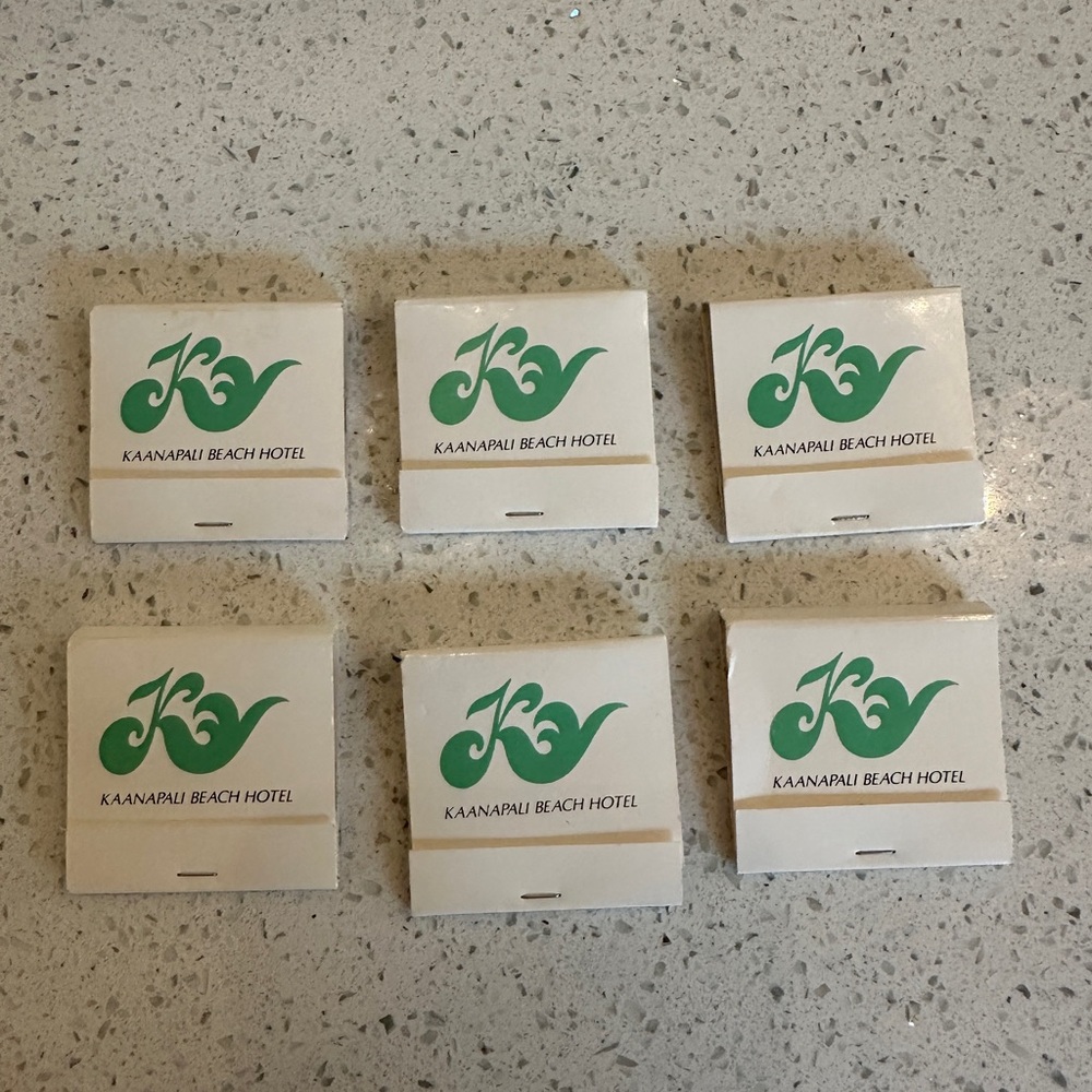 Kaanapali Beach Hotel vintage Matchbooks (6)